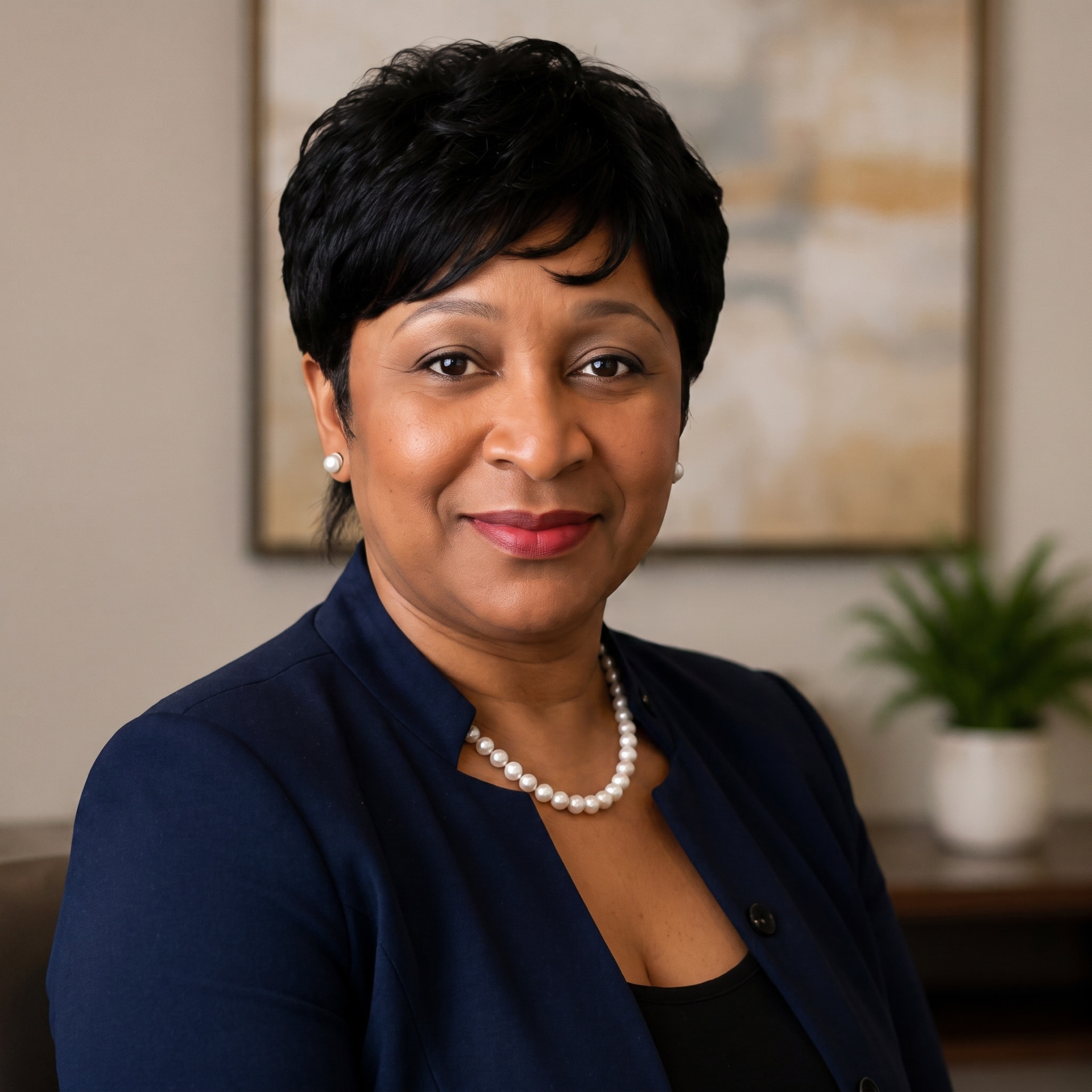 Professional portrait of Dr. Catina Pierre Alexander